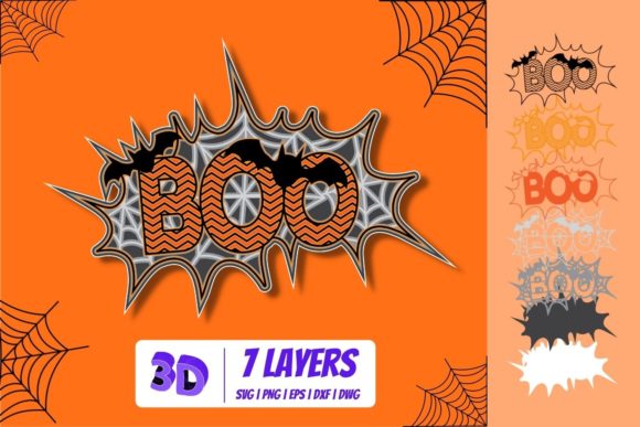 3D Boo SVG: Laser Cutting and Autumn Amp for Blog Design