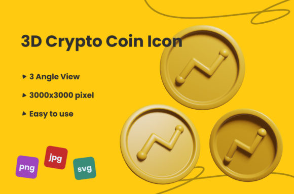 3D Crypto Coin Icon Review for Real Embroidery