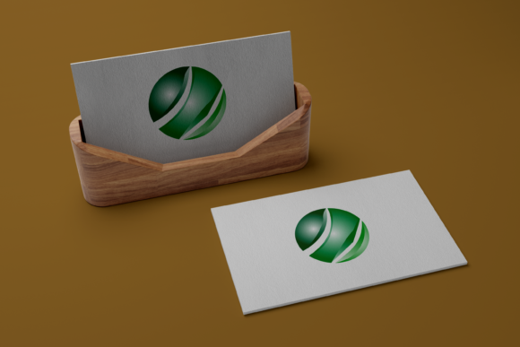 3D Green Globe Logo Illustration for Modern Graphics and Logos