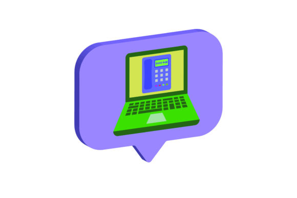 3D Icon Laptop Telephone: Premium Graphics & Freebies for Modern Brands