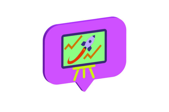 3D Icon Space Board: Modern Graphics for Editorial Publishing