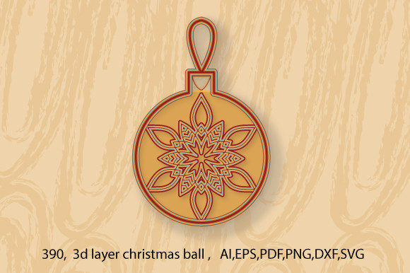 3d Multilayer Colorful Christmas Ball Review