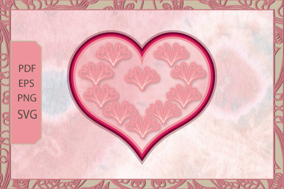 3D Pastel Heart SVG: A Graphic Design Review for Crafts