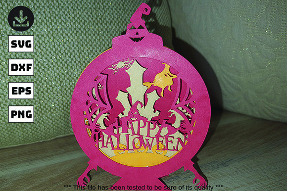 HALLOWEEN 3d Papercut SVG: Laser Cutting & Autumn Amp Review