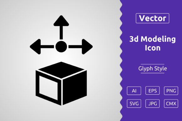 Vector 3d Modeling Glyph Icon Embroidery Review